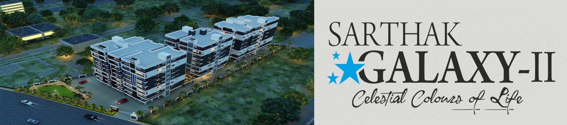 Modern luxury apartments in Rau Indore with gated community amenities near IIM Indore and Pithampur