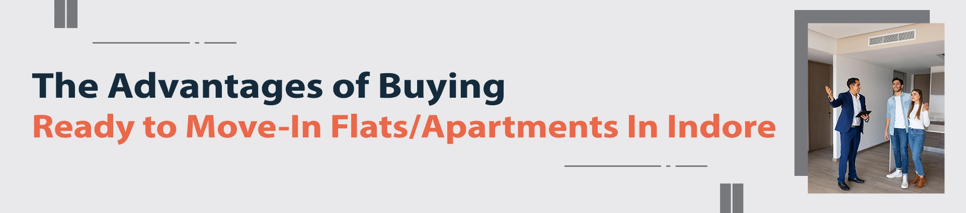 Ready to move flats in Indore offering immediate possession, verified construction quality and hassle free home buying experience