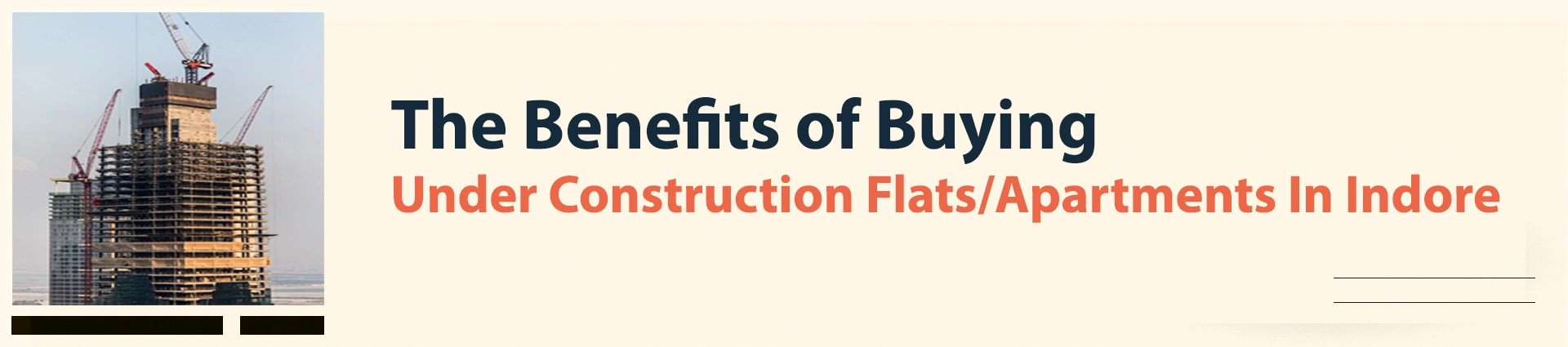 Under construction flats in Indore showing modern residential development with strong investment potential and future price appreciation