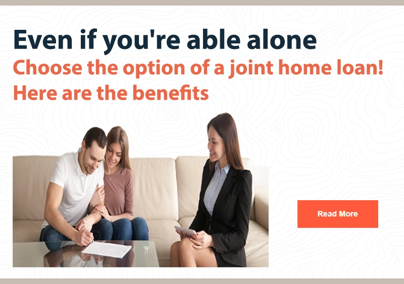 Joint home loan in India showing higher eligibility, shared EMI and tax savings benefits for property buyers