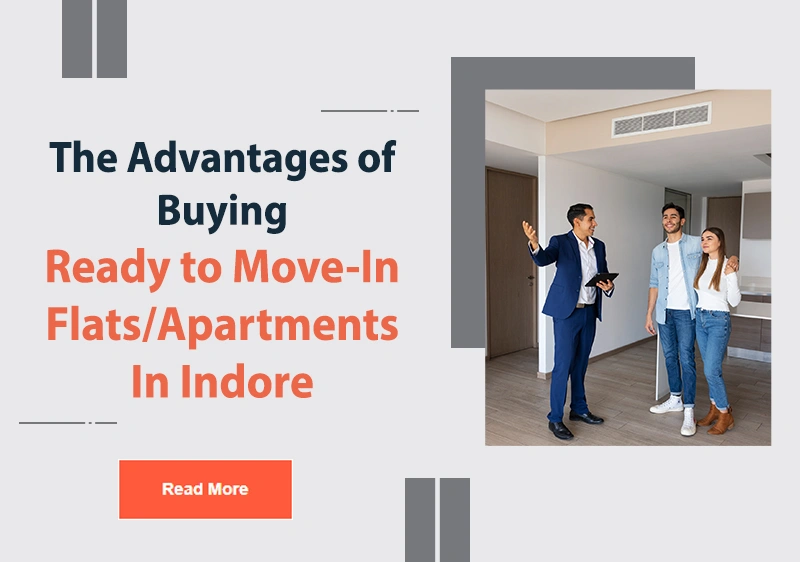 Homebuyers visiting a finished apartment in Indore representing ready homes with immediate occupancy and verified construction