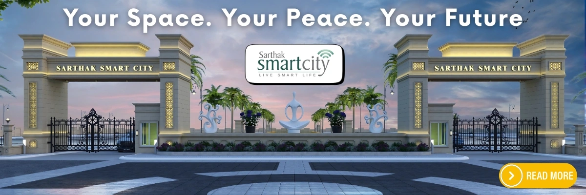 Sarthak Smart City Pithampur gated township offering residential plots with modern infrastructure and investment potential
