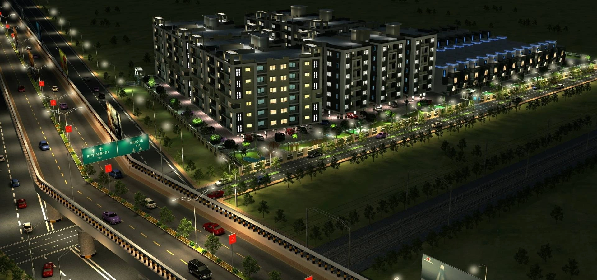 2 BHK flats in Rau, Indore with spacious layouts ideal for comfortable family living and daily convenience