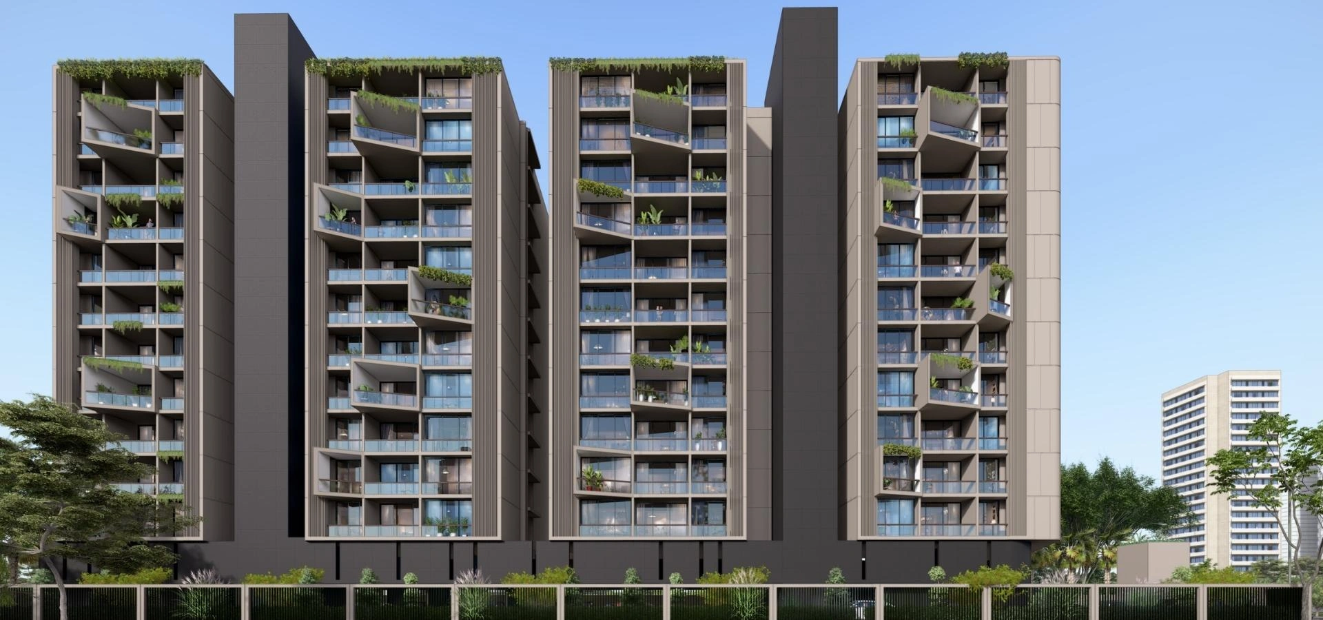 4 BHK luxury flats in Indore with spacious layouts and premium amenities for high-end family living