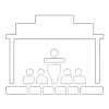 Multipurpose hall designed for events, meetings, and indoor activities