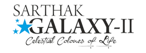 Sarthak Galaxy II project logo Rau Indore