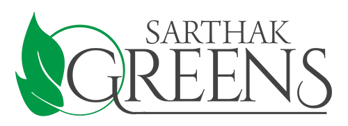 Sarthak Greens project logo for affordable plots in Rau Pithampur Road Indore