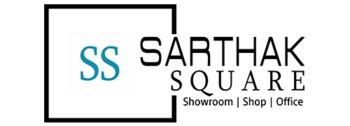 Sarthak Square logo – premium commercial showrooms, shops and office space on Super Corridor Indore