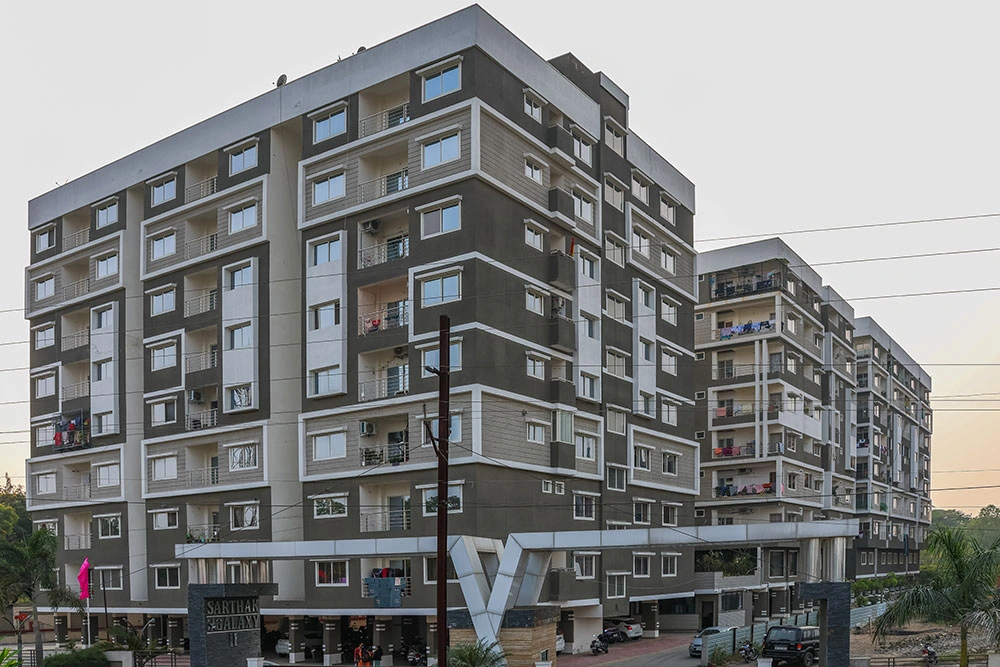 Sarthak Galaxy 2 flats near Rau Pithampur Road Indore