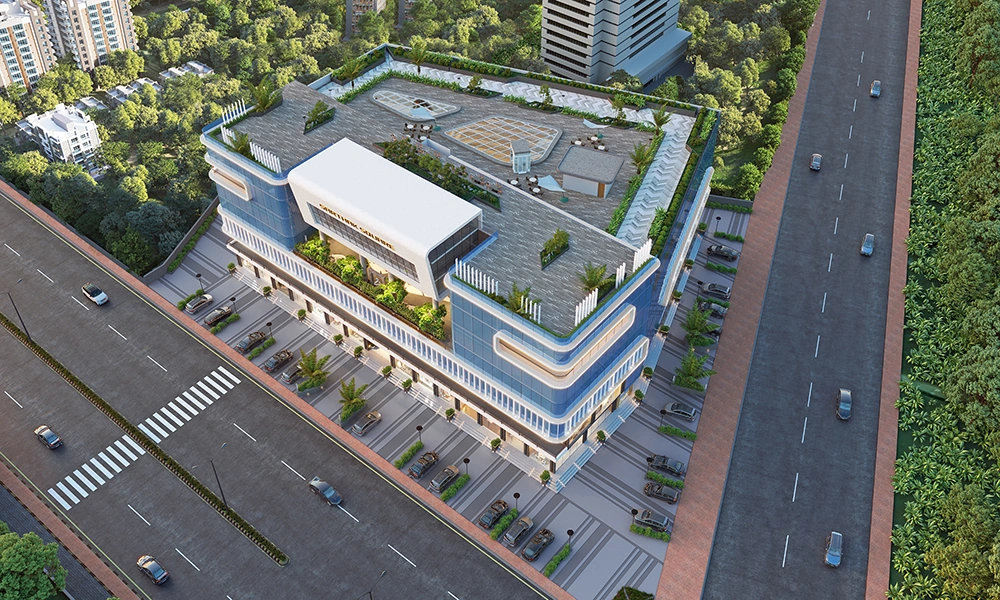 Sarthak Square commercial property for sale on Super Corridor Indore at MR 5 main road