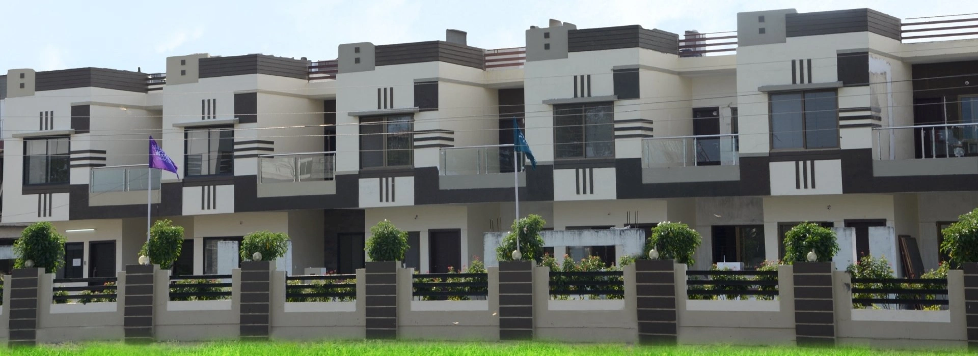 Row houses in Rau, Indore offering independent living with spacious layouts and modern amenities for families