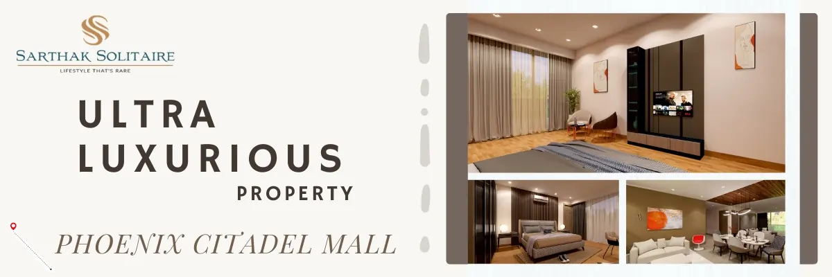 Ultra-luxury residential property near Phoenix Citadel Mall, Indore with premium amenities and modern design