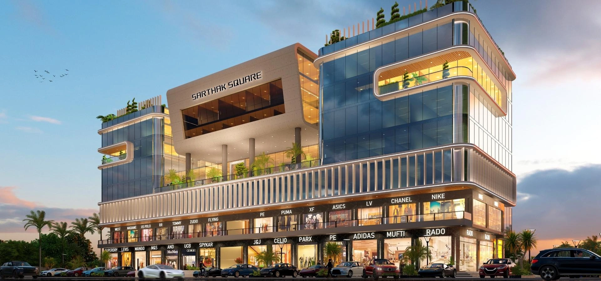 Commercial property for sale in Indore including shops, offices, and showrooms in prime business locations