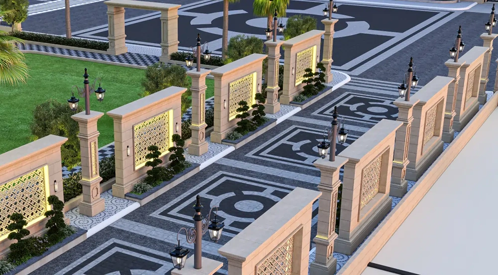 Landscape design at Sarthak Smart City